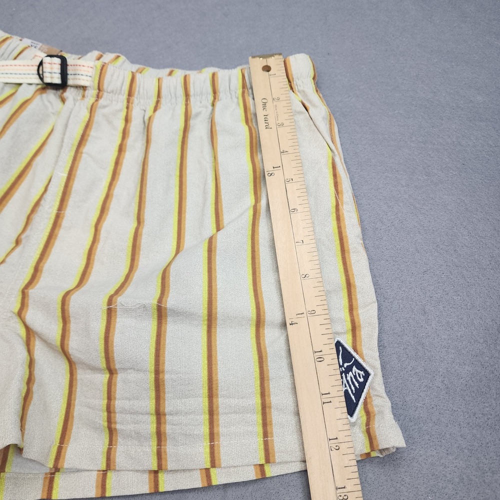 prAna Indio Heritage Short Yarrow Striped Nylon Mens XS 3in Inseam - Picture 10 of 10